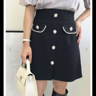 イング(INGNI)の即購入OK♡INGNI ビジュー付スカート(ミニスカート)