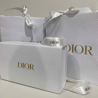 クリスチャンディオール(Christian Dior)のDIOR　ギフトラッピングセット　袋2枚＋ギフトボックス、緩衝材リボン(ラッピング/包装)