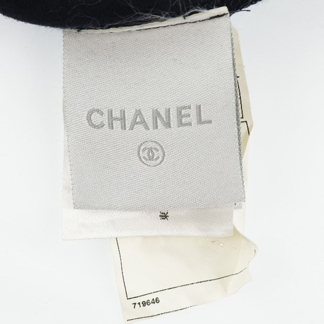 CHANEL(シャネル)の【CHANEL】シャネル スポーツライン ラップスカート ロゴベルト P24060V14563 04A ウール 黒 レディース スカート レディースのスカート(ひざ丈スカート)の商品写真