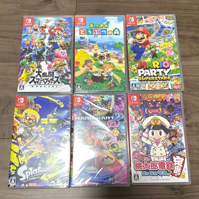 【新品・未開封】Switchソフト6本セット