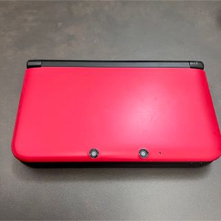 ニンテンドー3DS(ニンテンドー3DS)の任天堂　Nintendo 3DSLL レッド×ブラック本体　(家庭用ゲーム機本体)