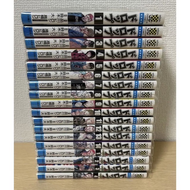 ドロップ全巻　OG 1~4巻　ブックカバー付き エンタメ/ホビーの漫画(全巻セット)の商品写真