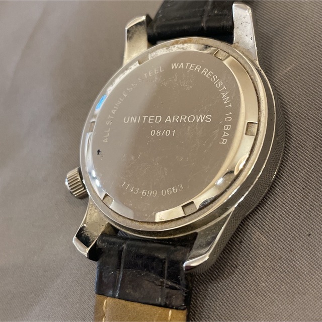 UNITED ARROWS(ユナイテッドアローズ)のUNITED ARROWS retrograde時計 1143-699-0003 メンズの時計(腕時計(アナログ))の商品写真