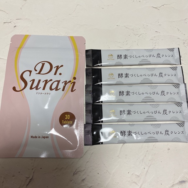 お試しセット】Dr.Surari &酵素づくしのべっぴん炭クレンズ 5本の通販 ...