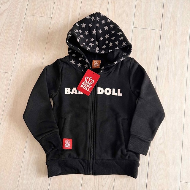 BABYDOLL - 【新品】BABY DOLL 起毛パーカー ＆ ロゴスカート 100