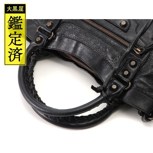 BALENCIAGA BAG(バレンシアガバッグ)のバレンシアガ　 ザ・ファースト　カーフ　ブラック【460】 レディースのバッグ(ショルダーバッグ)の商品写真