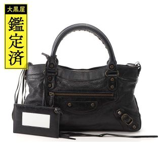 バレンシアガバッグ(BALENCIAGA BAG)のバレンシアガ　 ザ・ファースト　カーフ　ブラック【460】(ショルダーバッグ)