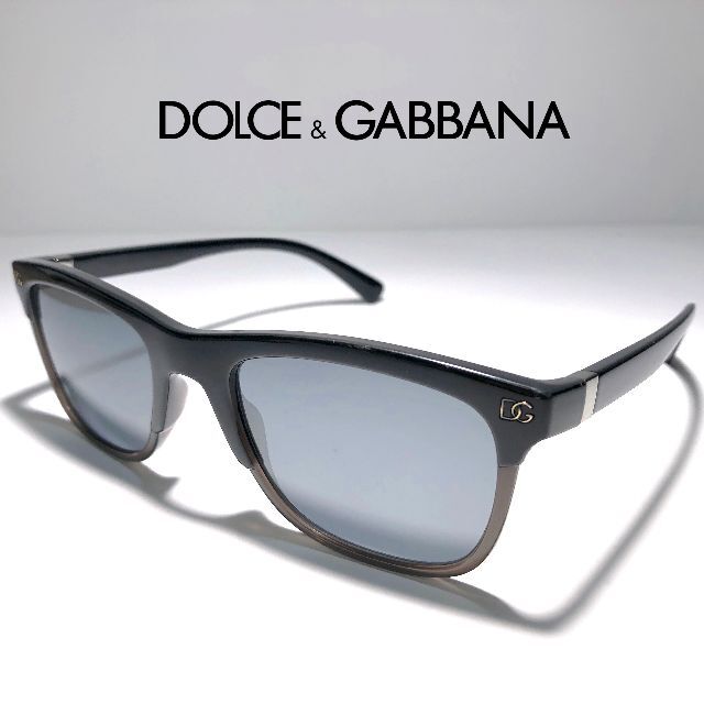 ◆ DOLCE & GABBANA ◆ サングラス ブラックxグレー
