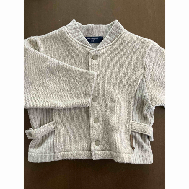 COMME CA DU MODE(コムサデモード)のCOMME CA DU MODE カーディガン キッズ/ベビー/マタニティのキッズ服男の子用(90cm~)(カーディガン)の商品写真