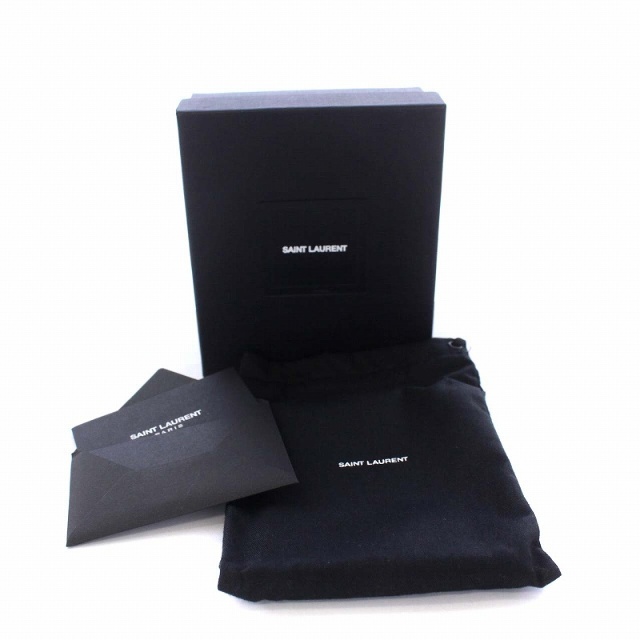 Saint Laurent(サンローラン)のSAINT LAURENT PARIS クロコ型押し カードケース 名刺入れ メンズのファッション小物(名刺入れ/定期入れ)の商品写真