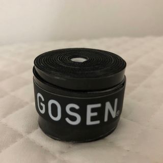 ゴーセン(GOSEN)のGOSEN グリップテープ 1個★迅速発送 黒色 ゴーセン マイバチ✳︎色変更可(その他)