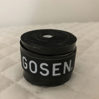 ゴーセン(GOSEN)のGOSEN グリップテープ 1個★迅速発送 黒色 ゴーセン マイバチ✳︎色変更可(その他)