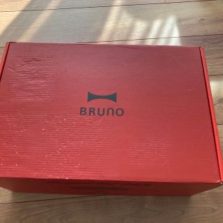 ブルーノ(BRUNO)の【ぽー様専用】BRUNO コンパクトホットプレート レッド(ホットプレート)