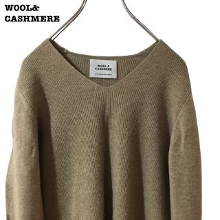 ビューティアンドユースユナイテッドアローズ(BEAUTY&YOUTH UNITED ARROWS)のWOOL&CASHMERE アローズ ニット ウール カシミア Vネック (ニット/セーター)