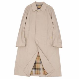 バーバリー(BURBERRY)の極美品 Vintage バーバリー Burberrys コート 英国製 ステンカラーコート バルマカーンコート コットン アウター メンズ 46(S相当) ベージュ(ステンカラーコート)