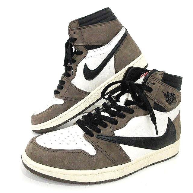 NIKE - NIKE Travis Scott AIR JORDAN 1 HI 28cmの通販 by ベクトル ...