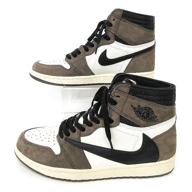 NIKE - NIKE Travis Scott AIR JORDAN 1 HI 28cmの通販 by ベクトル ...