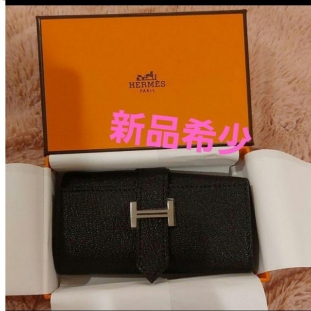 HERMES ベアンキーケース ケブラコ 鍵入れ シェーブル 新品 h-c631