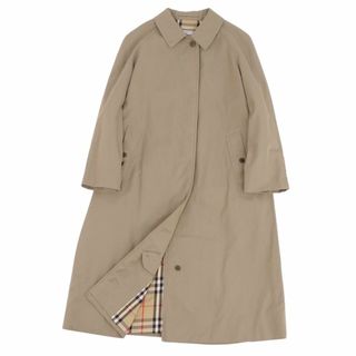 バーバリー(BURBERRY)の美品 Vintage バーバリー Burberrys コート ステンカラーコート バルマカーンコート コットン100％ アウター レディース 9AB2(M相当) ベージュカーキ(その他)