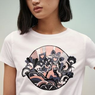 エルメス(Hermes)のエルメス　HERMES　≪カルトゥッシュ≫　34　Tシャツ(Tシャツ(半袖/袖なし))