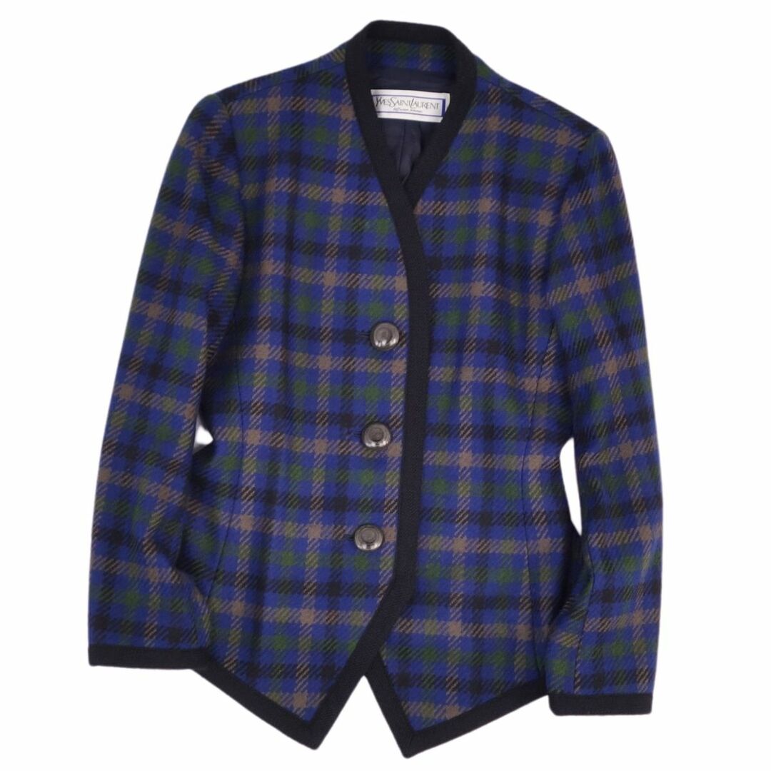 OLD YVES SAINT LAURENT JACKET CHECK