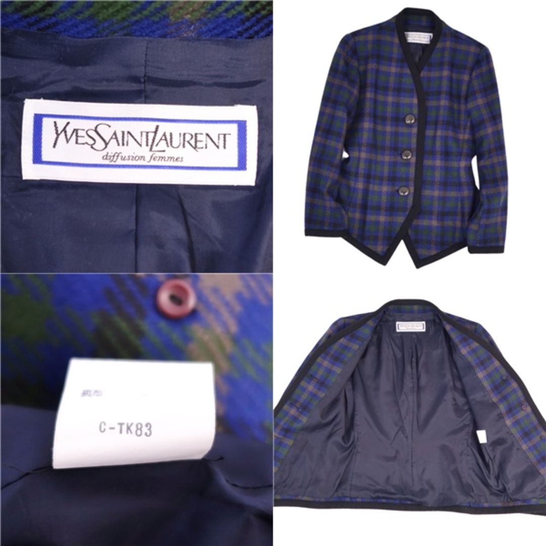 Saint Laurent - 美品 Vintage イヴサンローラン Yves Saint Laurent