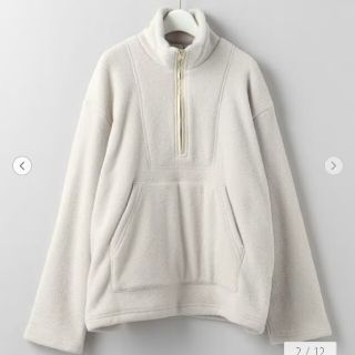 6(ROKU)>RING HALF ZIP PULLOVER-