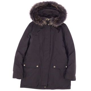 マックスマーラ(Max Mara)のマックスマーラ Max Mara WEEKEND コート ダウンコート 襟ラクーンファー ロングコート フーディー アウター レディース JI38 GB6 FB36(M相当) ブラック(その他)