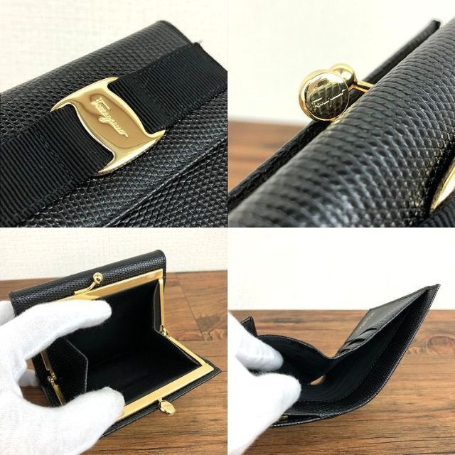 春早割 極美品 Salvatore Ferragamo コンパクトウォレット 204 nuseluj.com