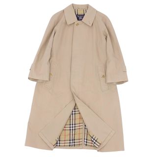 バーバリー(BURBERRY)のVintage バーバリー Burberrys コート ステンカラーコート バルマカーンコート メンズ 英国製 アウター 古着 44(S相当) ベージュ(ステンカラーコート)