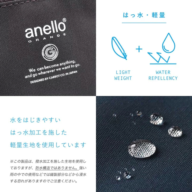 anello(アネロ)のショルダーバッグ lレディース 斜めがけ 大人 旅行 GTM0172  レディースのバッグ(ショルダーバッグ)の商品写真