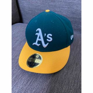 ニューエラー(NEW ERA)のアスレチックス　キャップ　ニューエラ　NEW ERA 59FIFTY(キャップ)