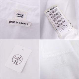 Hermes   美品 エルメス HERMES ワンピース  シャツ コットン