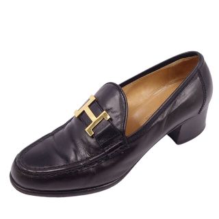 注目ショップ - Hermes エルメス ローファー モカシン ミンクファー付 ...