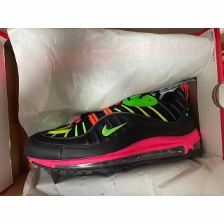 ナイキ(NIKE)のNIKE air max 98 NEON 29.0cw 新品(スニーカー)