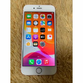 アイフォーン(iPhone)のiPhone　6s　64G ローズゴールド　SIMフリー　美品(スマートフォン本体)