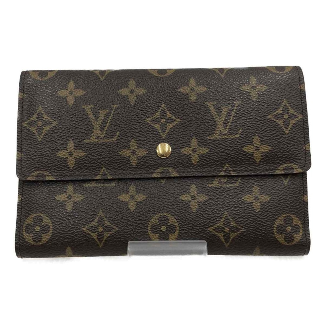 □□LOUIS VUITTON ルイヴィトン ポシェト・パスポール 三つ折り長財布 M60135