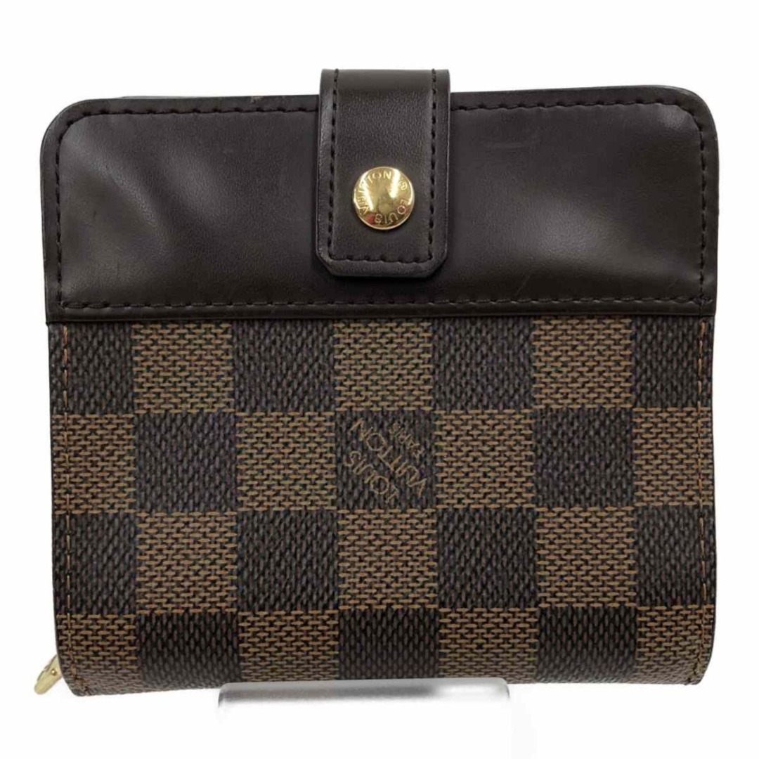 □□LOUIS VUITTON ルイヴィトン コンパクト・ジップ N61668 二つ折り財布