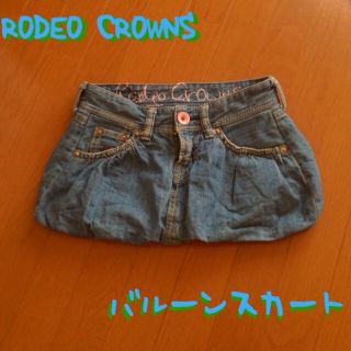 ロデオクラウンズ(RODEO CROWNS)のRODEOのバルーンスカート(ミニスカート)