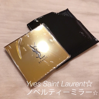 イブサンローラン(Yves Saint Laurent Beaute) ミラー（ブラック/黒色 