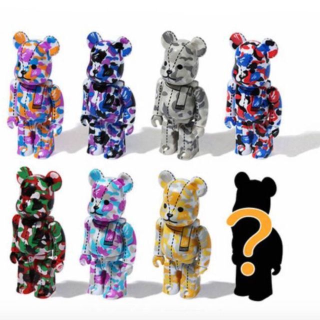 A BATHING APE(アベイシングエイプ)の28TH ANNIVERSARY BE@RBRICK BAPE CAMO #2 エンタメ/ホビーのフィギュア(その他)の商品写真