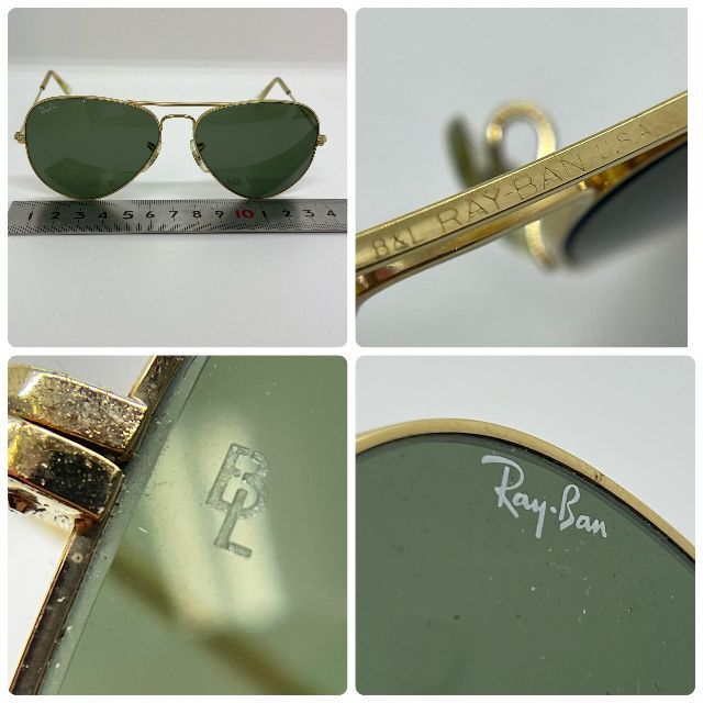 Ray-Ban(レイバン)の【ヴィンテージ】RAY BAN レイバン サングラス B&L ケース付き メンズのファッション小物(サングラス/メガネ)の商品写真