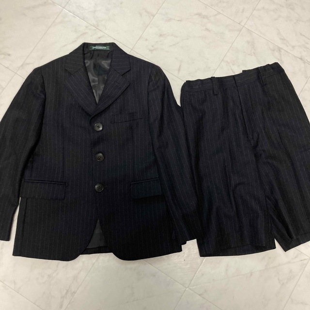 お1人様1点限り】 ミキハウス キッズ フォーマルスーツ 120男の子 jsu