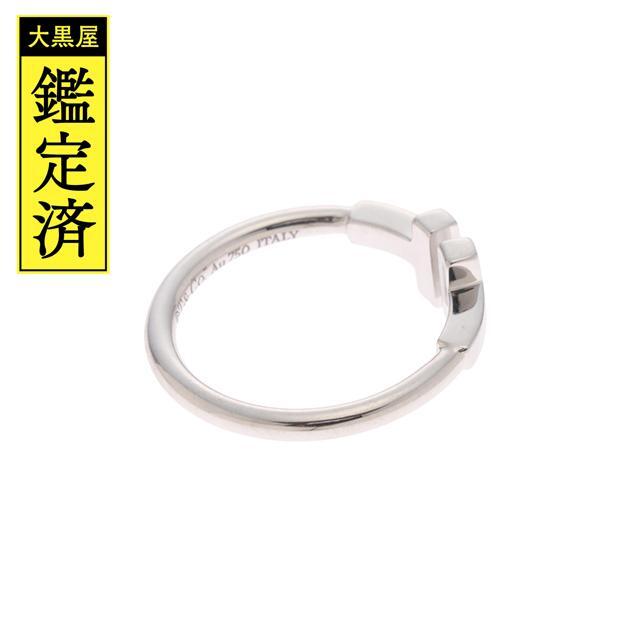 Tiffany & Co.(ティファニー)のティファニー　Tワイヤーリング　K18WG　#7.5　60148370【432】 レディースのアクセサリー(リング(指輪))の商品写真