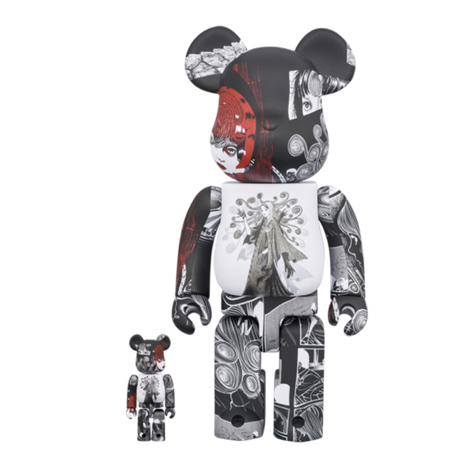 BE@RBRICK Junji Ito UZUMAKI 100% 400%その1 最終値下げ 9310円引き