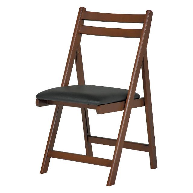萩原 折りたたみ 椅子 コンパクト チェア ダイニング リビング 屋内【背もたれのサムネイル