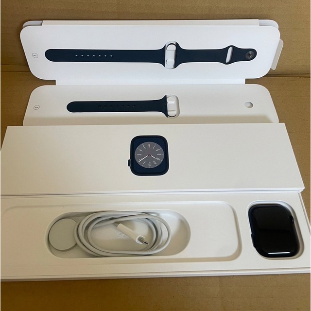 Apple Watch - 【美品】Apple Watch 8 ミッドナイト 45mm GPSモデル
