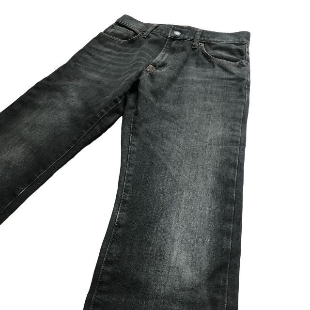UNIQLO - UJ ユニクロ ブラック デニム ジーンズ メンズ Sの通販 UNIQLO - UJ ユニクロ ブラック デニム ジーンズ メンズ Sの通販