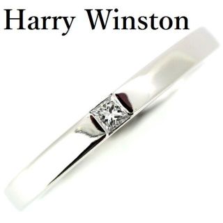 ハリーウィンストン(HARRY WINSTON)のハリーウィンストン プリンセス ダイヤモンド リング Pt950 20.5号(リング(指輪))