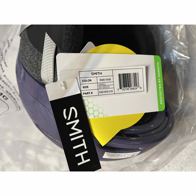 SMITH(スミス)のヘルメット　SMITH 新品未使用箱付き スポーツ/アウトドアのスキー(その他)の商品写真